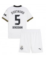 Borussia Dortmund Ramy Bensebaini #5 Alternativní dres pro děti 2024-25 Krátký Rukáv (+ trenýrky)